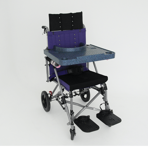 마마품 휠체어 기능성 테이블-중형 (다크블루.청소년/성인용)